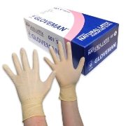 BUY ONE GET ONE FREE - GS1 - Gloveman Smooth Latex Powder Free Gloves 100pcs Sizes XS & M