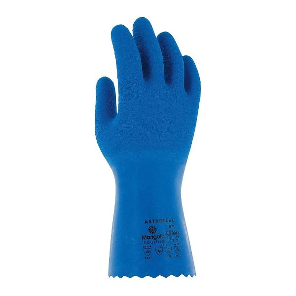 Marigold Astroflex Lined Rubber Gloves, 87-029, Size 9 - 11