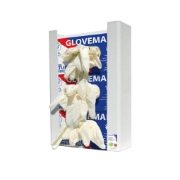 GSL Triple Vinyl/Synthetic White PVC Glove Box Dispenser