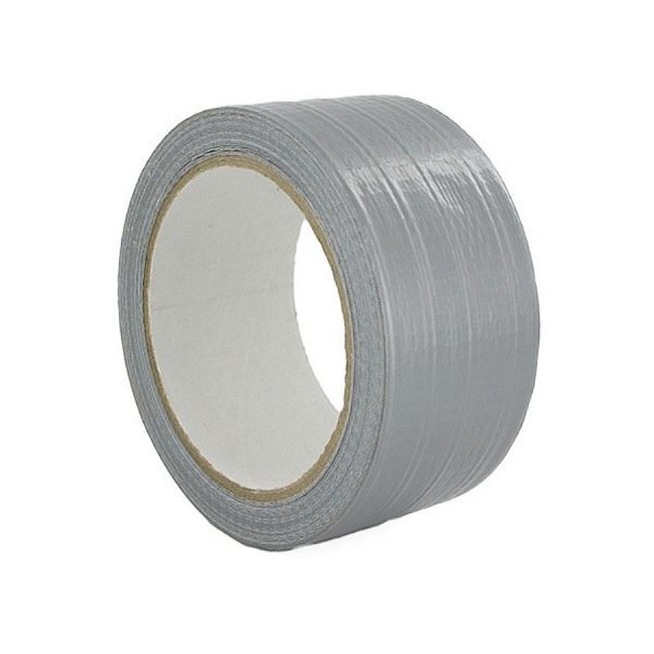Silver Cloth Tape, 50mm x 50m, per roll