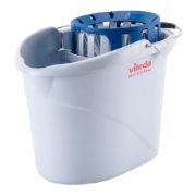 Vileda Supermop 10L Bucket with Wringer, Blue