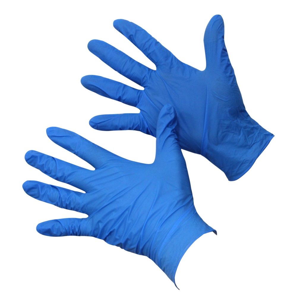 Gloveman Blue Stretch Nitrile Powder Free Gloves Sizes 200pcs XS - XL ...