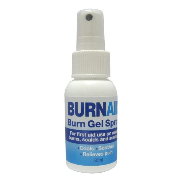 Burnaid Burn Gel Spray, 50ml, Pack of 6