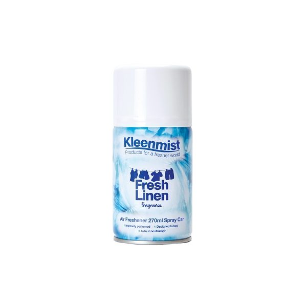 Kleenmist Air Freshener Refill, 270ml, Fresh Linen