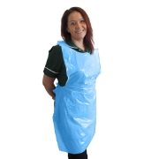Blue Aprons on a Roll, Standard, ~27 x 40", Case of 5 x 200