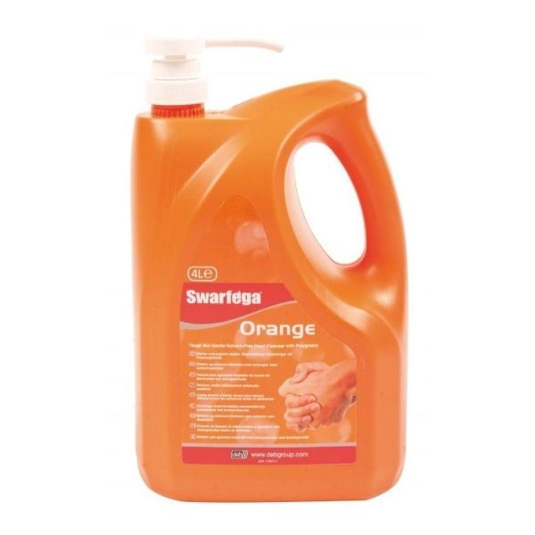 DEB Swarfega Orange, SOR4LMP, 4L Pump Bottle