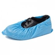 Polythene Overshoes, 16" Blue MS per 100