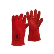 Warrior Red Welders Gauntlets, Size 10, Pack of 6 Pairs