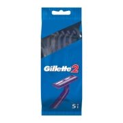 Gillette G2 Disposable Razors, Pack of 5
