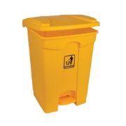 Pedal Bin, Polypropylene, 45 Litre, Yellow