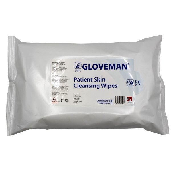 WPS72 - Gloveman Patient Care Wet Wipes