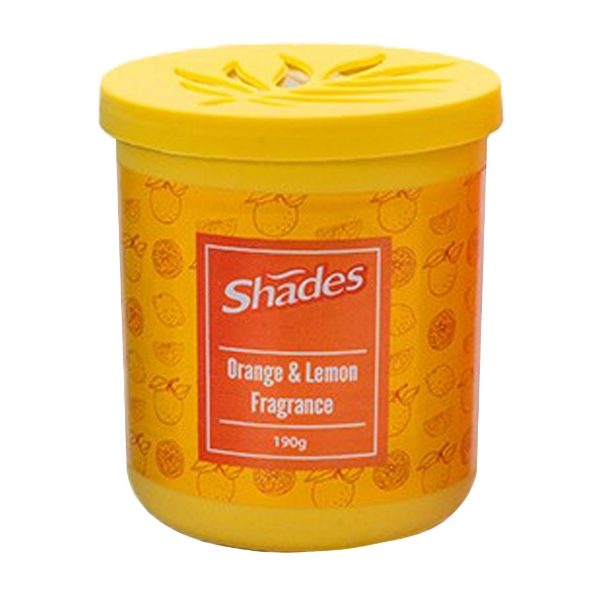 Shades Fragrance Gel, Orange & Lemon, 190g, Case of 12