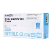 G355/XL - Kingfa Powder Free Blue Nitrile Gloves, 1 x 100, XL