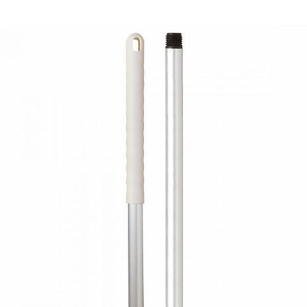 Abbey Aluminium Handle, Screw Fit, 54" with White Grip