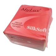 MyLux SilkSoft Dry Wipes, per Case 20 x 64