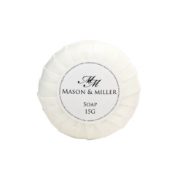 Mason & Miller Tissue Pleated Soap, 15g, Box of 50