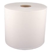 Monster Rolls, White, 1000 Sheet , 2 Ply, Pack of 2 Rolls