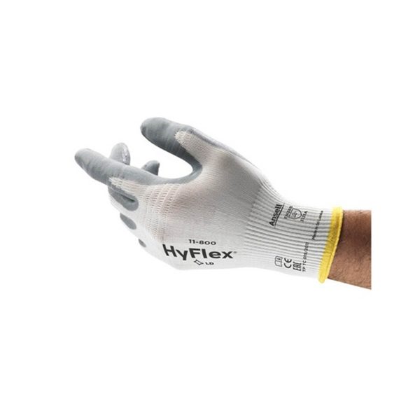 Ansell Hyflex 11-800 Nitrile Foam Gloves - Sizes 6 - 11