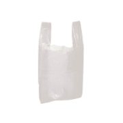 White Premium Vest Carriers, WP11, per case of 10 x 100